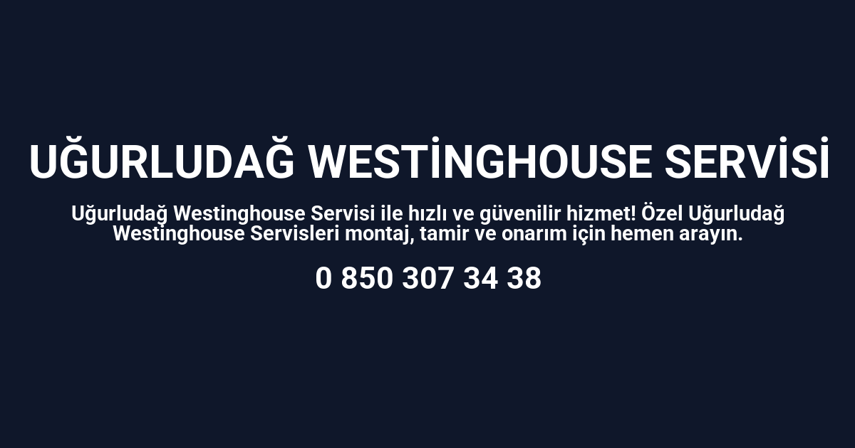 Uğurludağ Westinghouse Servisi